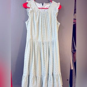 Teal Calvin Klein dress